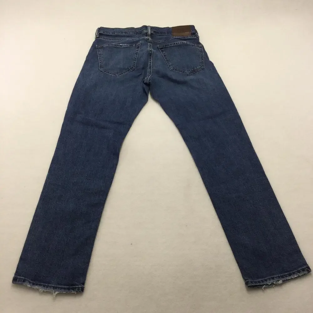 Abercrombie & Fitch Rustin Athletic Skinny Jeans Mens 29x30 Distressed Stretch